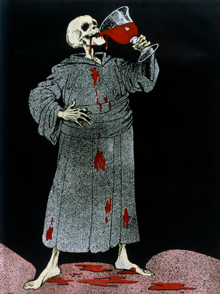 Detail of To Your Health, Civilisation! by Louis Raemaekers
