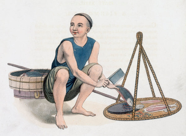 A fishmonger posters & prints by J Dadley