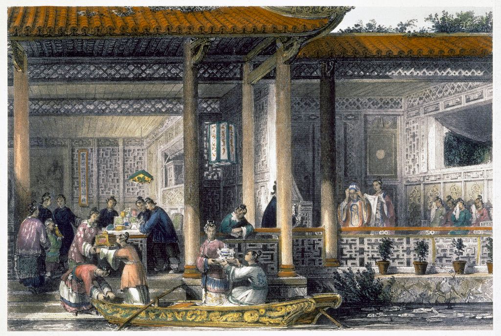 Detail of Arrival of Marriage Presents at the Bridal Residence by Anonymous