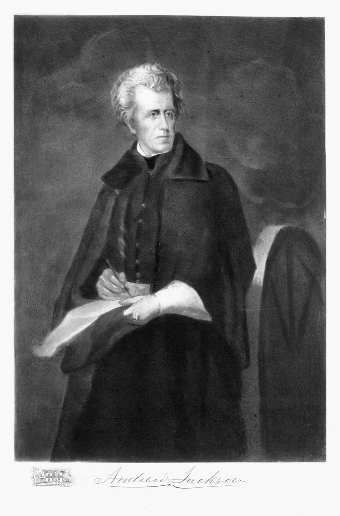 Detail of Andrew Jackson by Anonymous