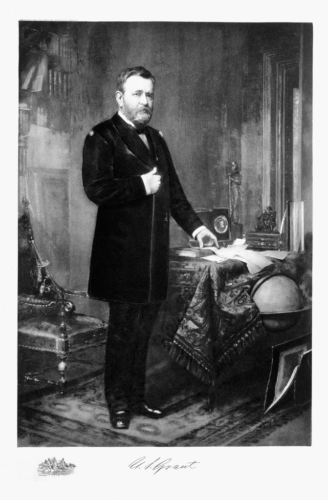 Detail of Ulysses S Grant by Anonymous
