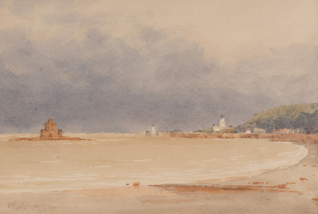 Detail of Douglas Bay, a winter morning by John Miller Nicholson