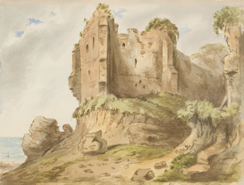 Detail of Piel Castle, Piel Island (Cumbria) by Mary Anne Goodman