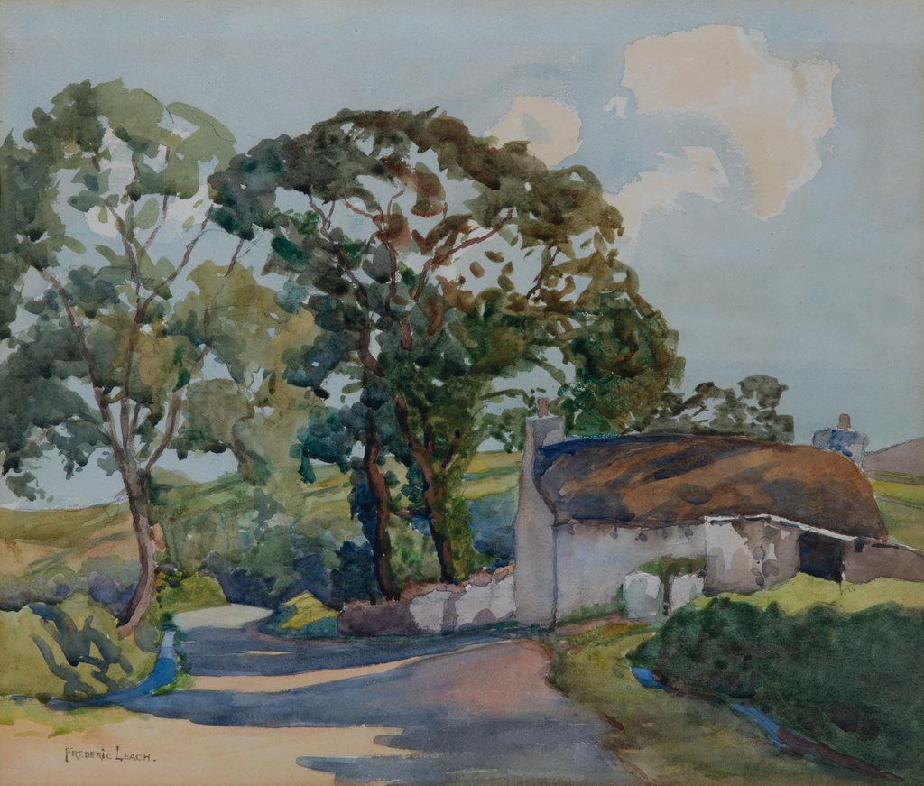 Detail of Near Cornaa, Maughold by Frederick Wrigley Leach