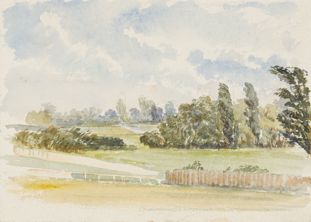 Detail of Manx Landscape by Georgina Gore Currie