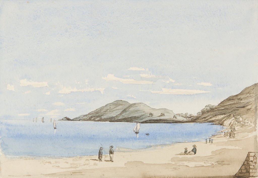 Detail of Ramsey Bay by Georgina Gore Currie