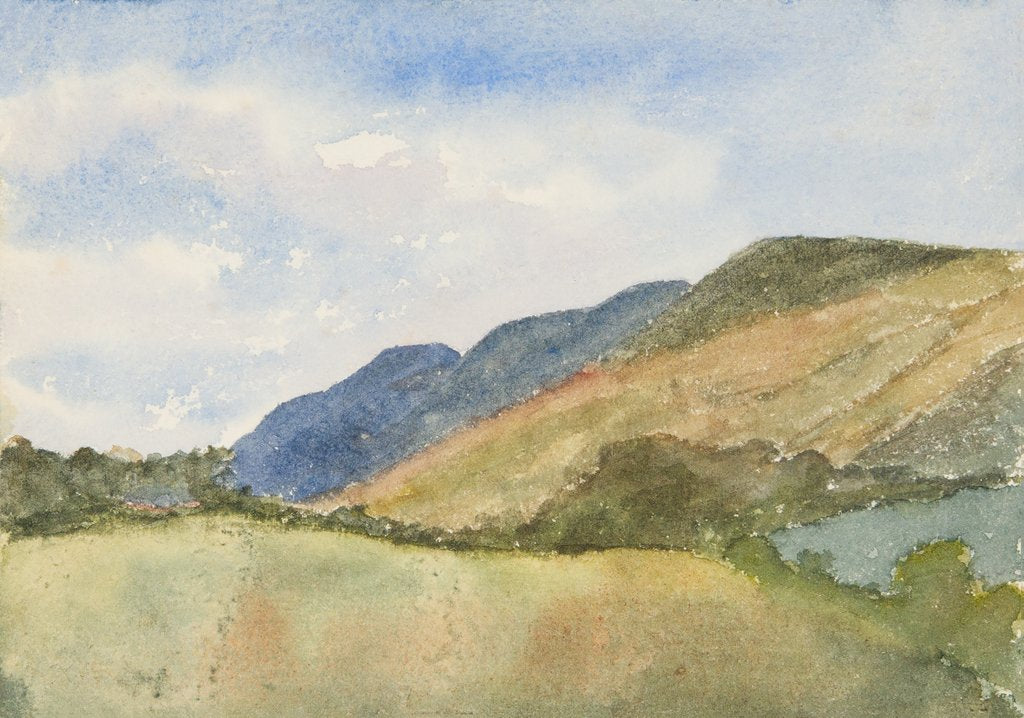 Detail of Manx Landscape by Georgina Gore Currie