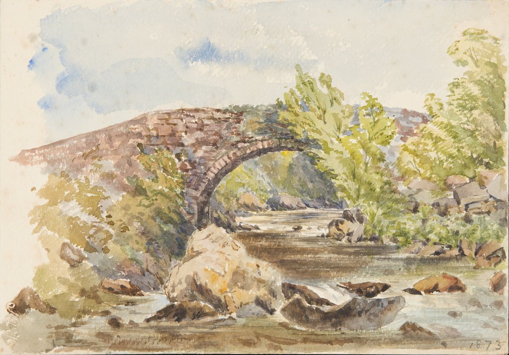 Detail of Sulby Bridge by Georgina Gore Currie