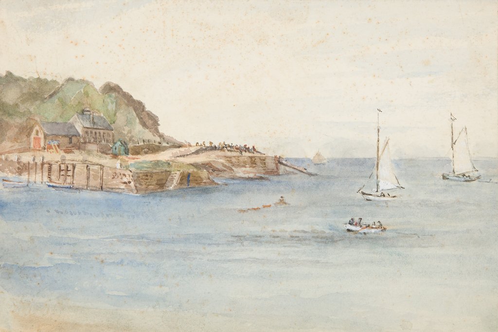 Detail of Port Erin by Lucy Emma Lynam