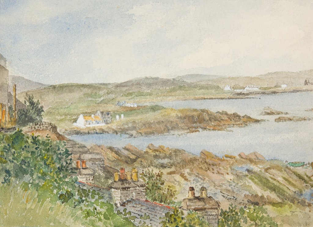 Detail of Port St Mary by Lucy Emma Lynam
