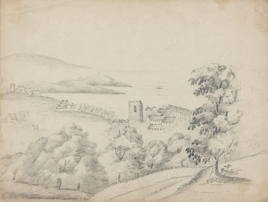 Detail of Douglas from Nunnery Howe by Lucy Emma Lynam