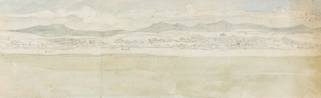 Detail of Panoramic View of Douglas Bay by R. H. Froude