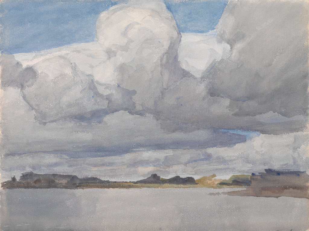 Detail of Cumulus Clouds by Archibald Knox