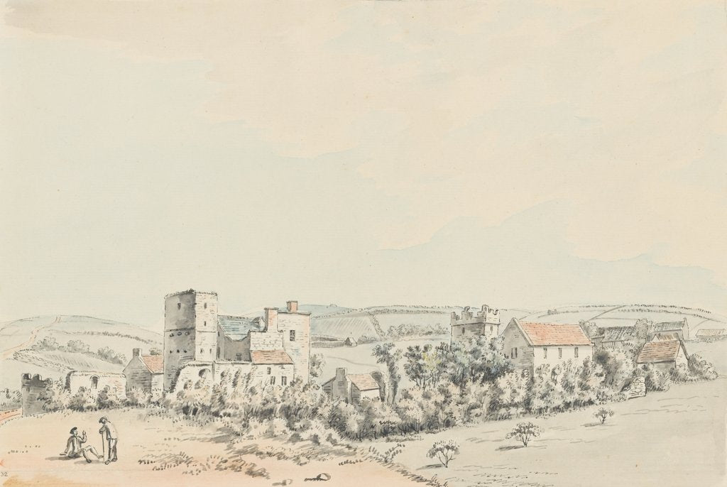 Remains of Balasalla Abbey by Moses Griffith