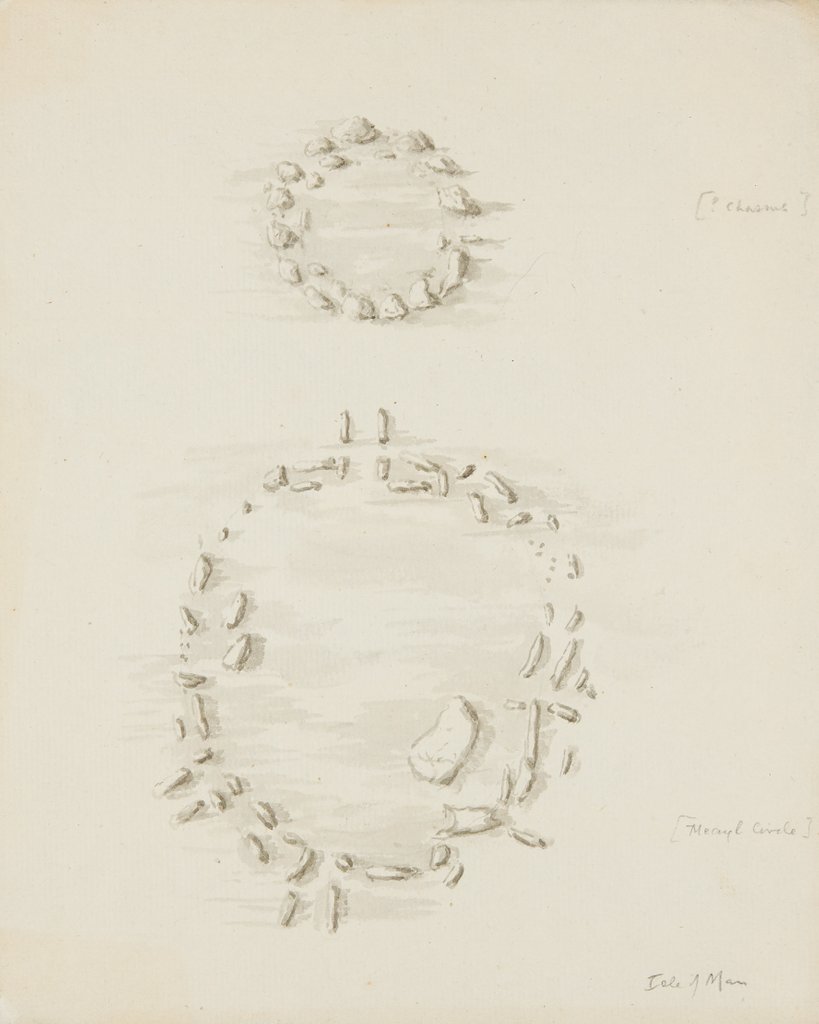 Detail of The Chasms and Meayl Circle by Moses Griffith