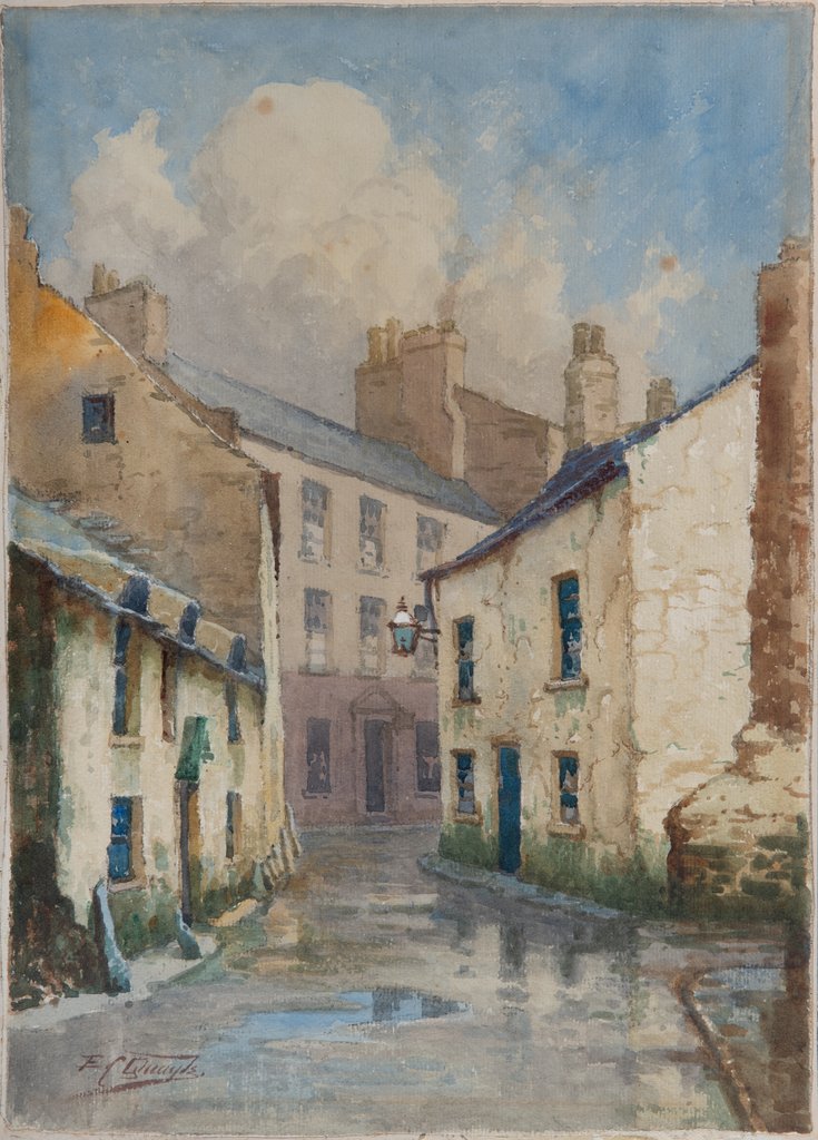 Detail of New Bond Street, Douglas by Edward Christian Quayle