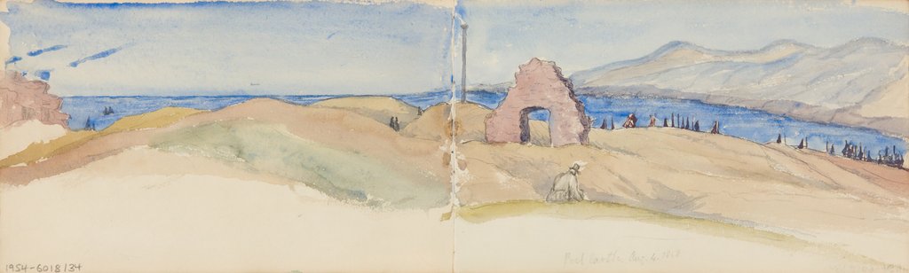 Detail of Peel Castle by Unknown