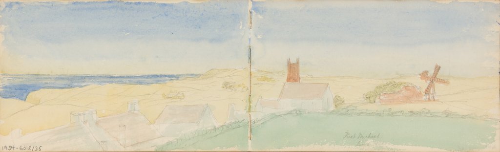 Detail of Kirk Michael by Unknown