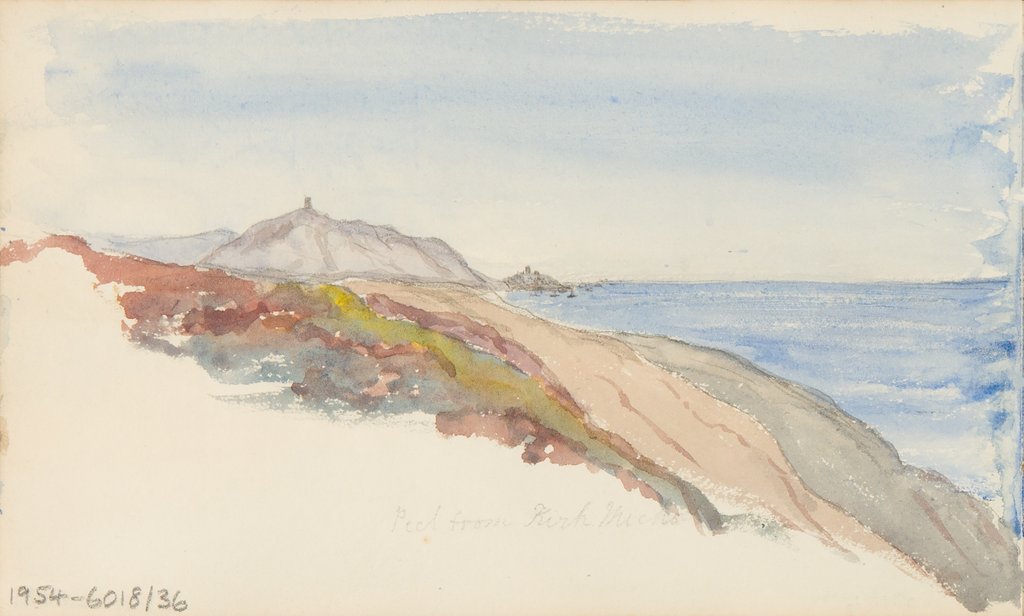 Detail of Peel from Kirk Michael by Unknown