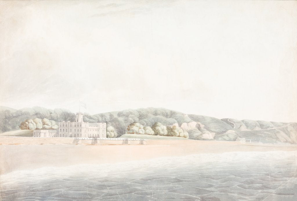 Mona Castle Isle of Man, Seat of His Grace the Duke of Atholl by George William Carrington