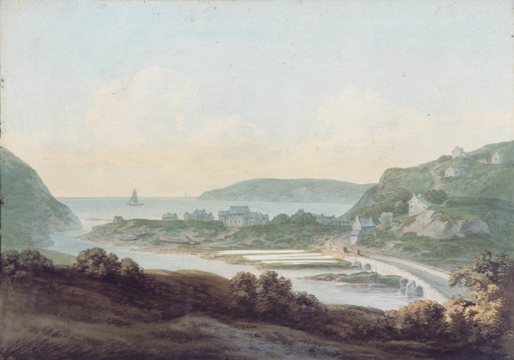 Detail of Laxey by John 'Warwick' Smith
