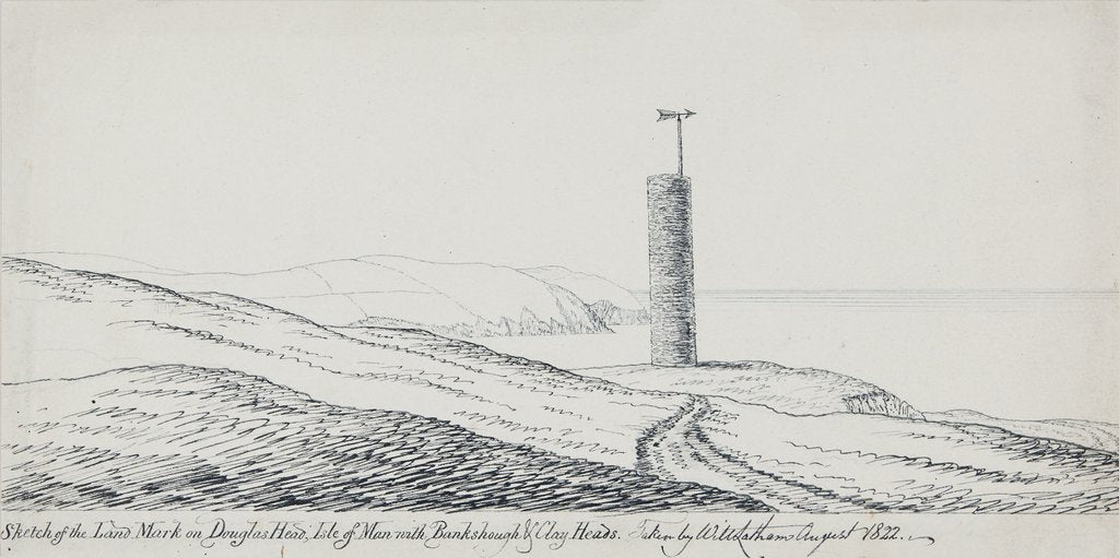 Detail of Land Mark on Douglas Head by Will Latham