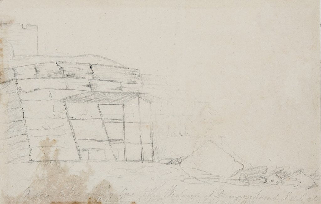 Detail of A Cove West of Dreswick Point by Will Latham