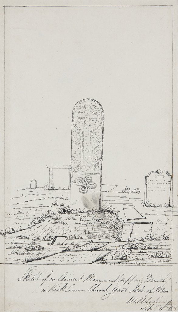 Detail of Onchan Celtic Cross by Will Latham