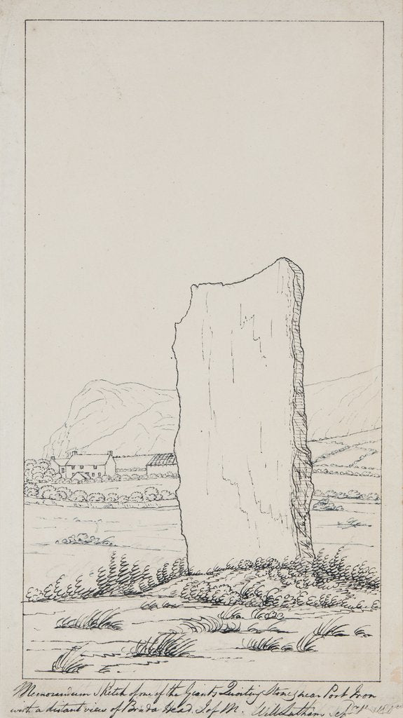 Detail of Standing Stone by Will Latham