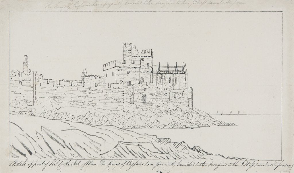 Detail of Peel Castle by Will Latham