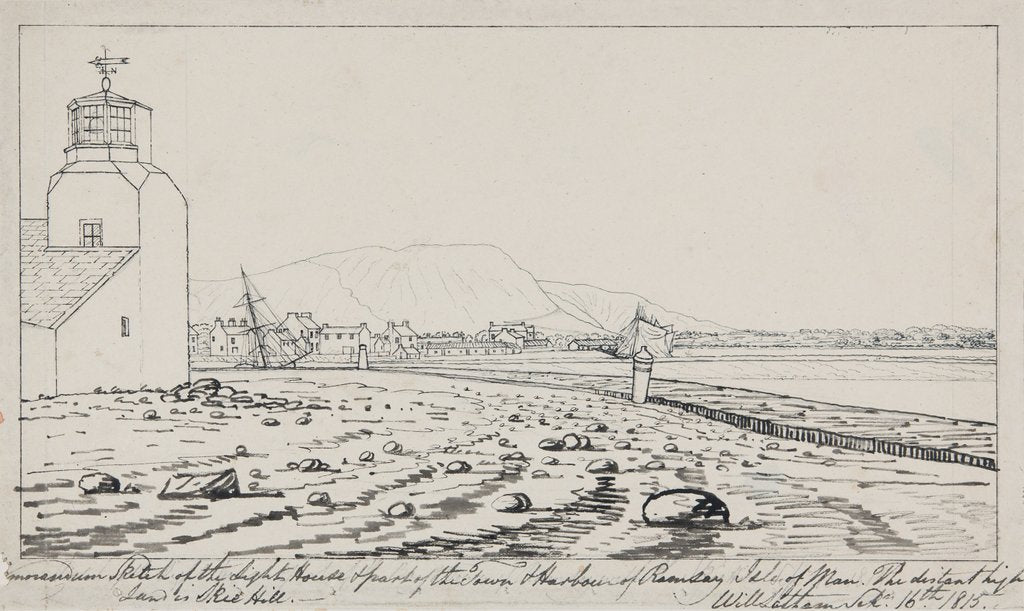 Detail of Ramsey Lighthouse by Will Latham