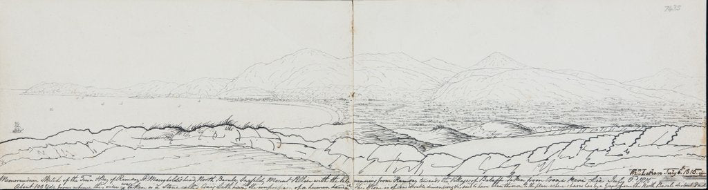 Detail of Ramsey Bay by Will Latham