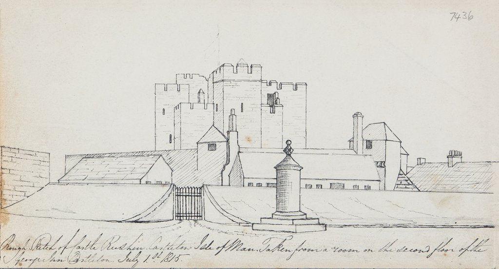 Detail of Castle Rushen by Will Latham