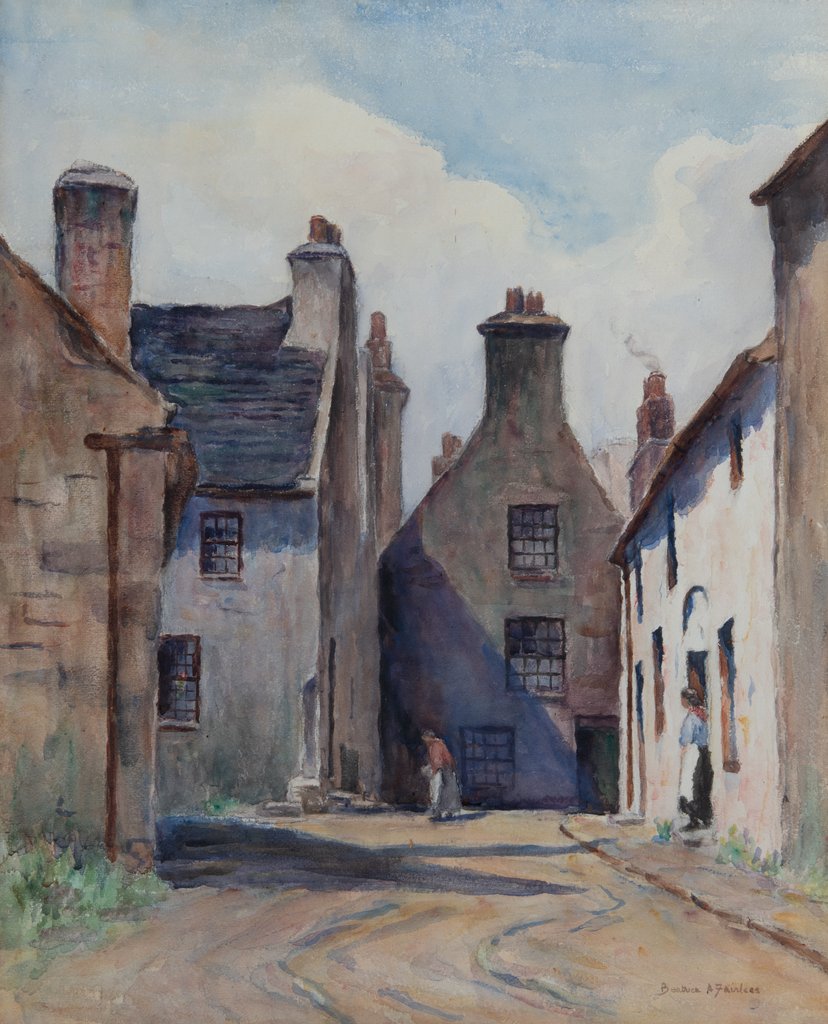 Detail of Old Castletown by Beatrice Annie Fairless