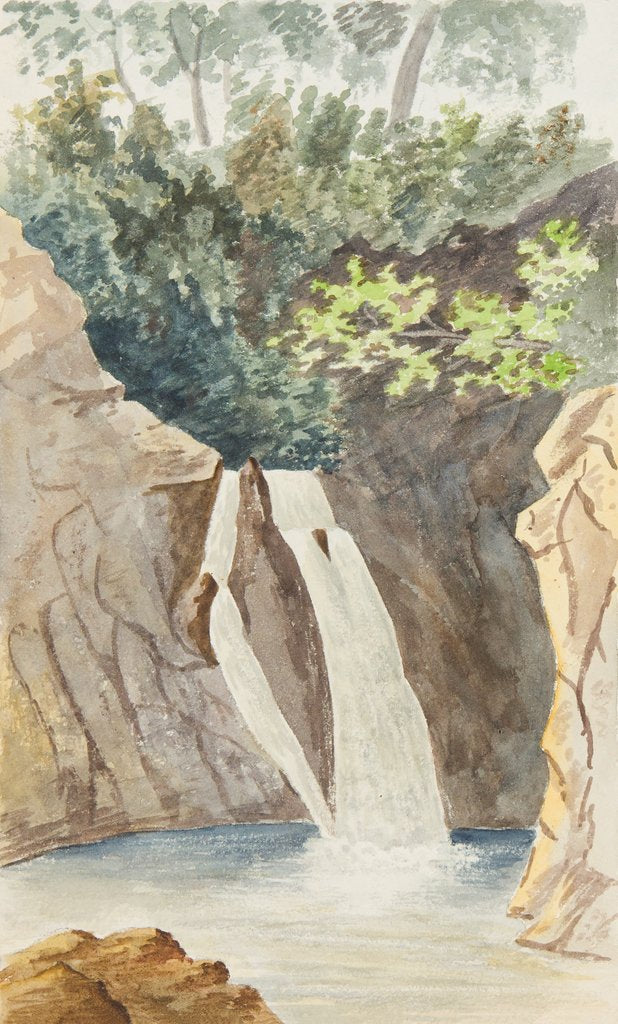 Detail of Ballure Waterfall by Henry Read Wellbye