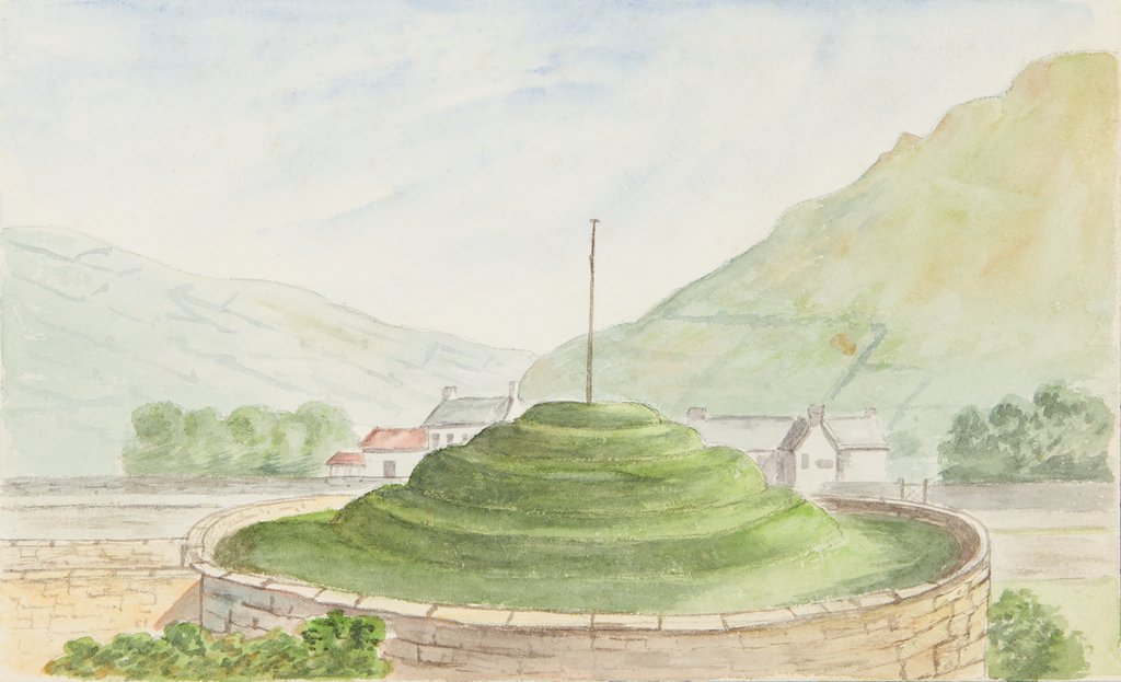 Detail of The Tynwald Hill by Henry Read Wellbye