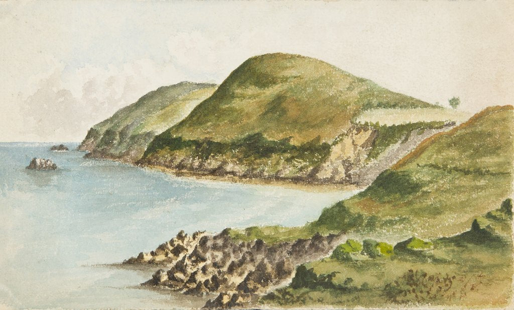 Detail of Maughold Head, Isle of Man by Henry Read Wellbye