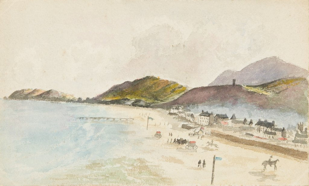 Detail of Ramsey from the Pier, during the Races, by Henry Read Wellbye