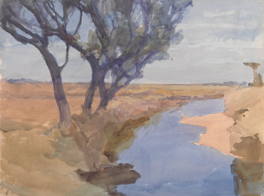 Detail of Blue River by Archibald Knox