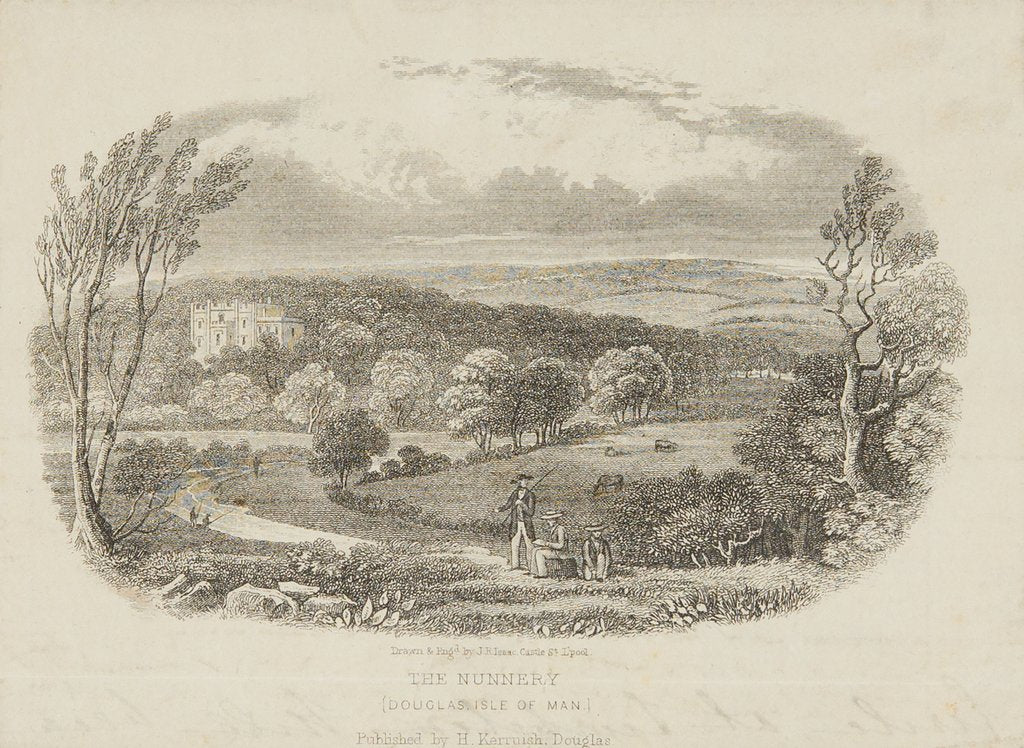 Detail of The Nunnery, Douglas (Isle of Man) by J. R. Isaac