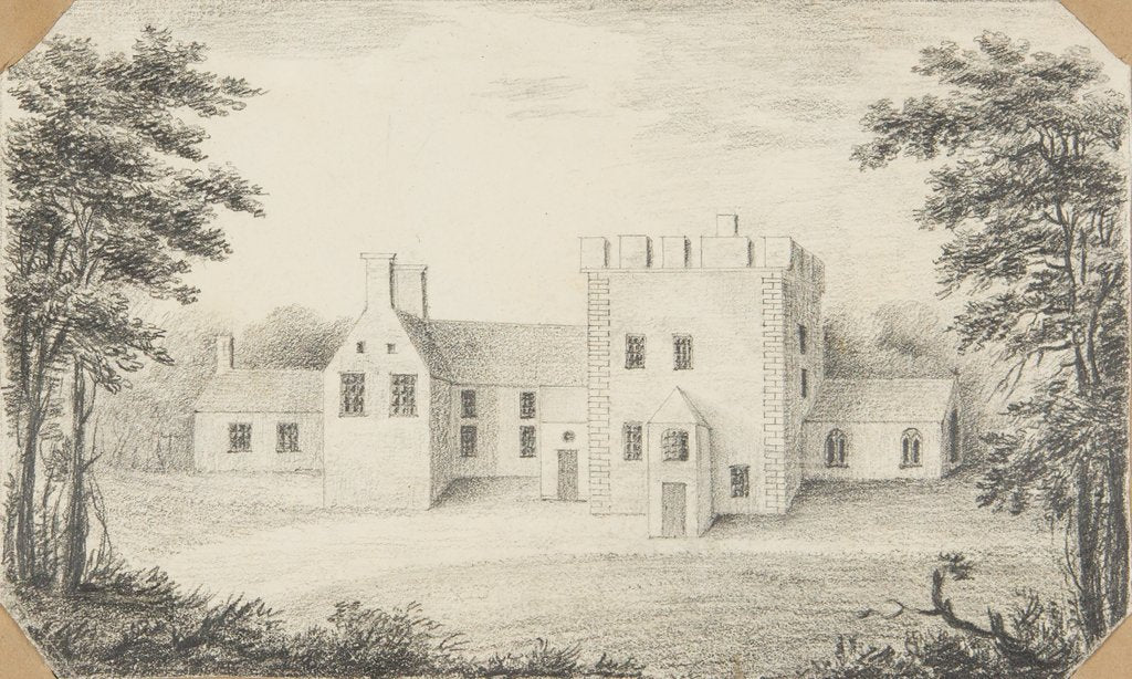 Detail of Bishop's Court in 1784 by Unknown