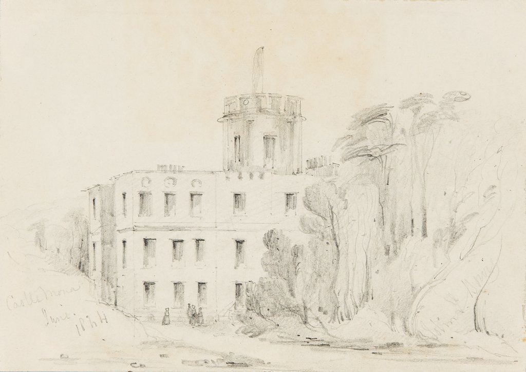 Detail of Castle Mona by John L. Bourg