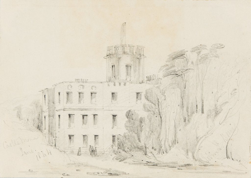 Detail of Castle Mona by John L. Bourg
