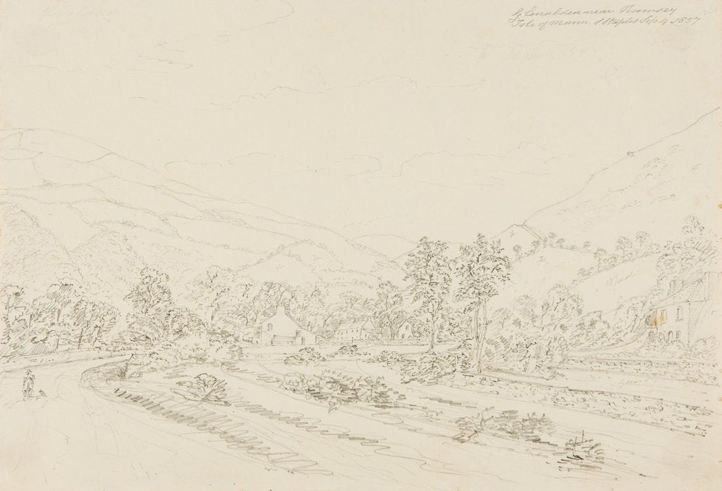 Detail of Glen Auldyn near Ramsey, Isle of Man by S. Staples