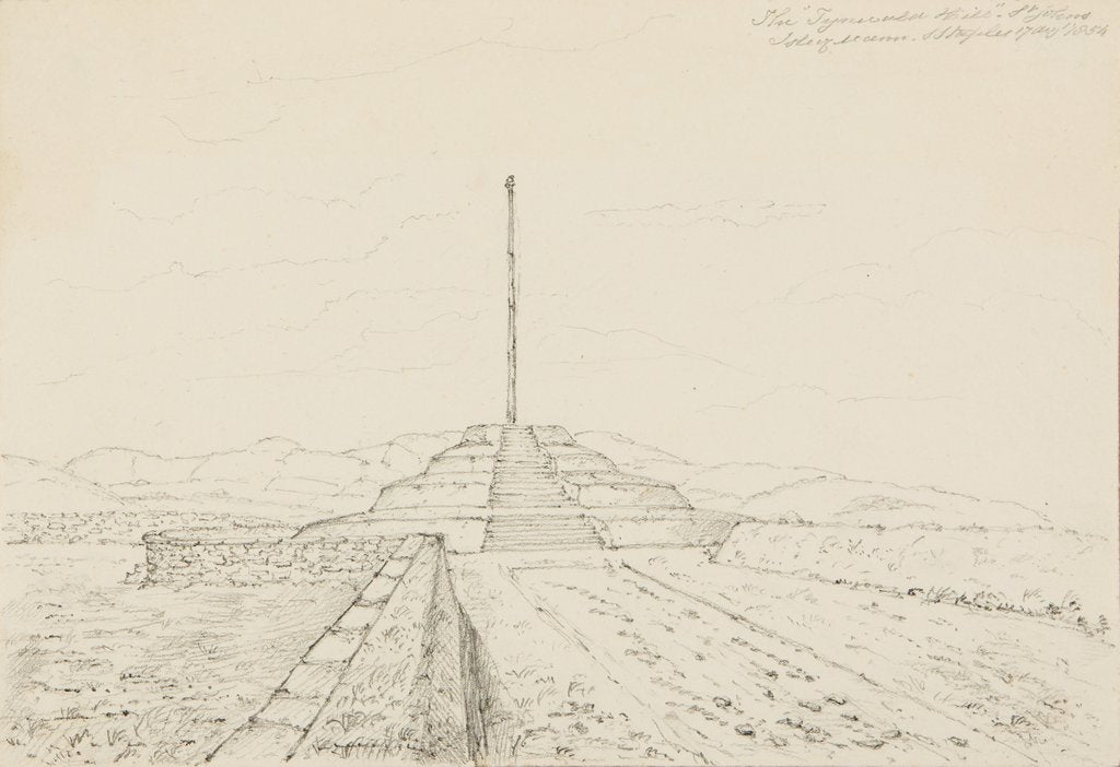 Detail of Tynwald Hill, St Johns by S. Staples