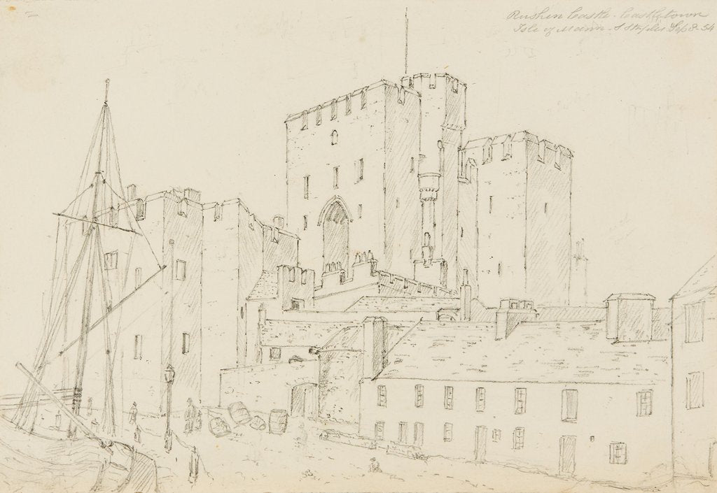 Detail of Rushen Castle, Castletown by S. Staples