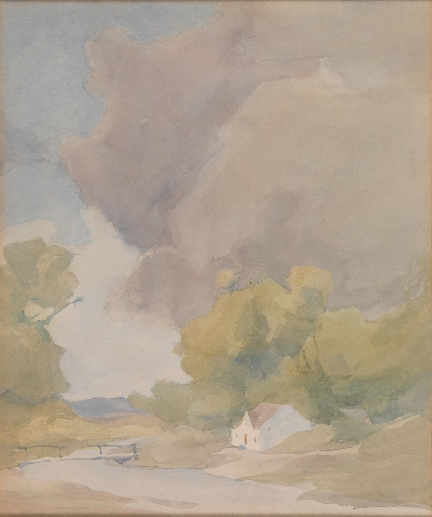Detail of Watercolour by Archibald Knox by Archibald Knox
