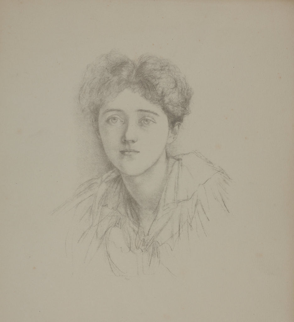 Detail of Miss Pamela Plowden now Pamela Countess of Lytton Daughter-in-Law of the Famous Bulwen Lytton - Author by Violet Lindsay Manners the Dutchess of Rutland