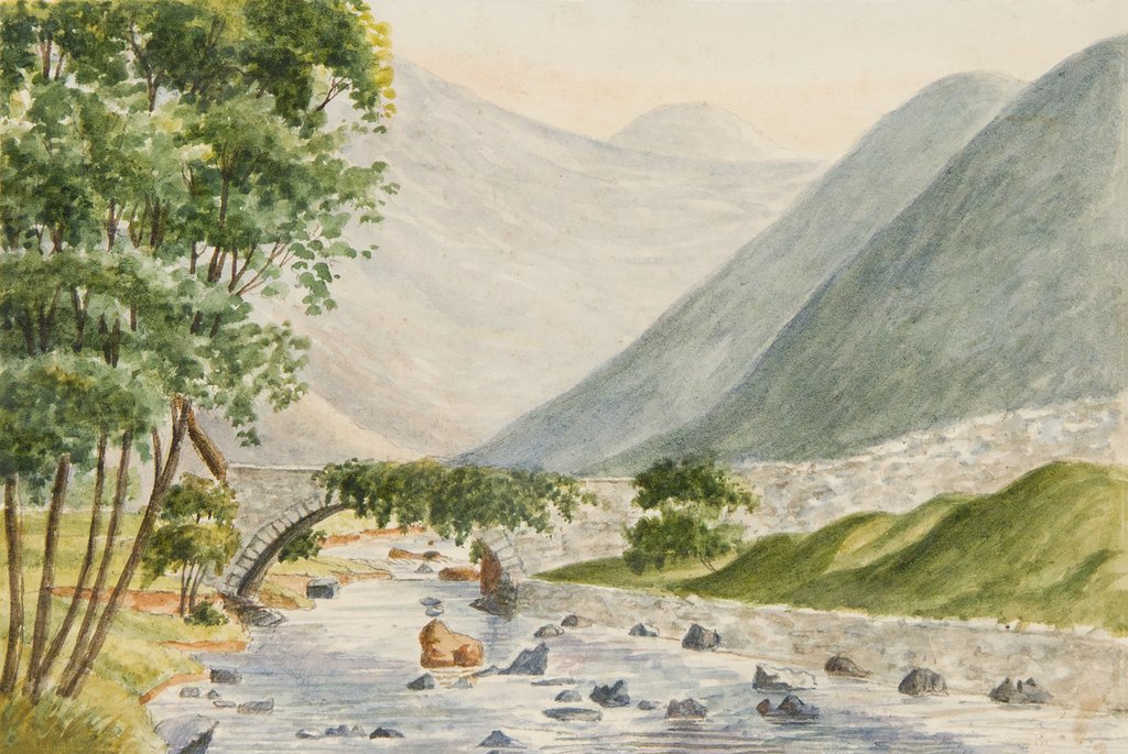 Detail of Bridge in Glen Mooar by Unknown