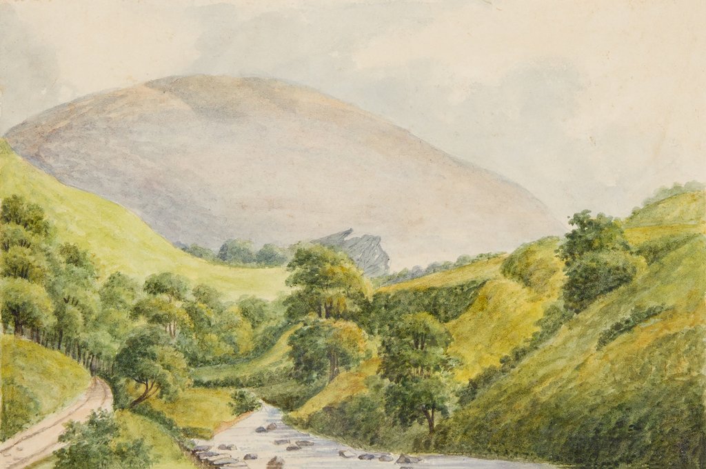 Detail of View in Glen Auldyn by Unknown